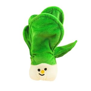 Bok choy vegetable dog toy